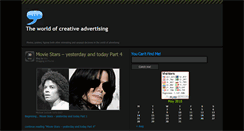 Desktop Screenshot of creativeadvertisingworld.com